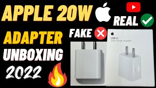 Apple iPhone 20W USB-C Power Adapter Original vs Fake | Unboxing & Review 2022 |