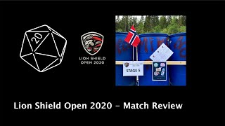 Match Review - Lion Shield Open 2020