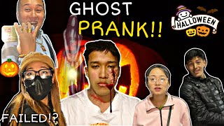 GHOST PRANK!!!MAKING ACCIDENT PRANK HAPPEN🤣//BBQ PARTY