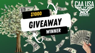 $1,000 Giveaway Winner & Gen 3 Option Sneak Peak