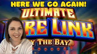 🔥 ULTIMATE FIRE LINK - By The Bay At The Cosmo! #slot #gambling #lasvegas