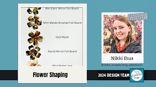 Flower Shaping | 12 x 12 cardstock shop