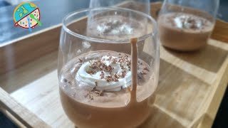 Chocolate Mousse without too Much Dark Chocolate | Different & New Style to Make Chocolate Mousse