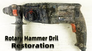 Rotary Hammer Drill Restoration | Bosch GBH 2-26E Restore