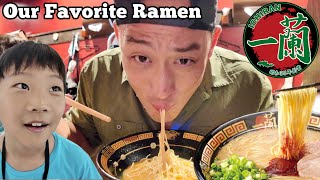 ICHIRAN RAMEN in Japan!!-A look inside