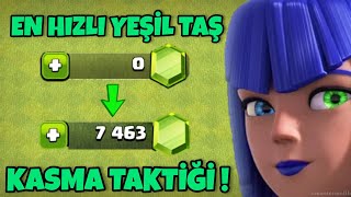 EN HIZLI YEŞİL TAŞ KASMA TAKTİĞİ ! YEŞİL TAŞ NASIL KASILIR ? Clash of Clans