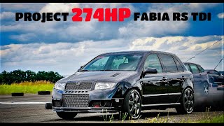 🔥PROJECT ŠKODA FABIA RS TDI 274HP🔥 @TDI ASZ STOCK 96KW @ DIESELPOWER