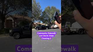 Community Pressure Washing #pressurewashing #home #diy #entrepreneur #fyp #fypシ