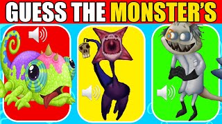 GUESS the MONSTER'S VOICE | MY SINGING MONSTERS | Ptichiy, Bagelam, TotU - Doumbidos