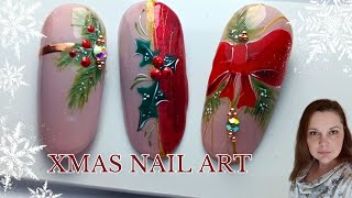 Christmas nail art| Karácsonyi inspiráció