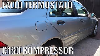 Falla el termostato en un mercedes c180 kompressor revision y cambio de frenos