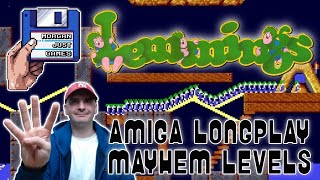 Lemmings - Amiga Longplay - Mayhem Levels - Episode 04 of 04 - MJG