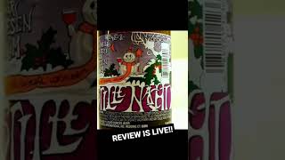 CHRISTMAS IN APRIL??? REVIEW OF THIS STRONG ALE IS LIVE!! GO CHECK THE CHANNEL!