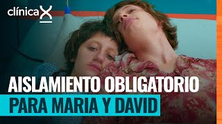 María y David son diagnosticados con una enfermedad contagiosa | Clínica X