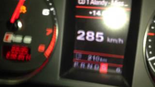 AUDI RS6 vs NISSAN GTR DRAGTIMES 316 KM/H