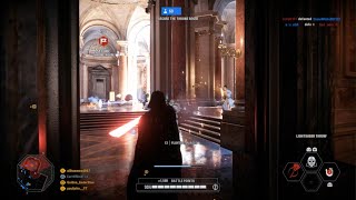 Darth Vader dosen't need to swing Star Wars Battlefront 2