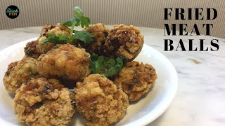 How to make tasty, crunchy and moist Chicken/Pork MeatBalls