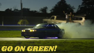 Go on green! Lock City Drift Heatwave, Aug 11th, 2023