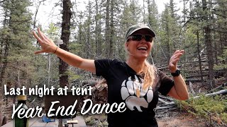 Moving out of my Tent - End of Year Dance - Spirit Forest - S4 -Ep#76