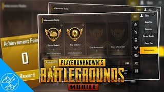 NEW ACHIEVEMENTS ADDITION - 0.7.0 BETA || PUBG MOBILE | LIGHTSPEED