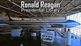 Ronald Reagan Presidential Library 4k Tour - Simi Valley, California