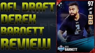 97 NFL Draft Derek Barnett Review | Madden 17 Ultimate Team Player Review