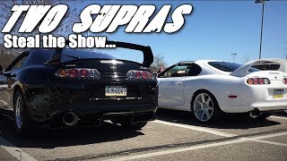 Supra Sundays: Two 2JZ Mkiv Supras Steal the Car Show