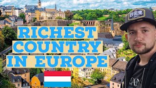 Luxembourg: The RICHEST Country in Europe (and One of Top 10 Smallest! ) 🇱🇺