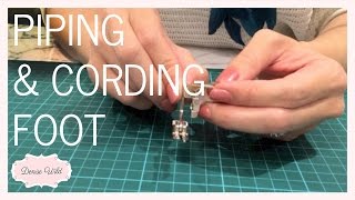 SEWING PRODUCT: Piping/Cording Foot