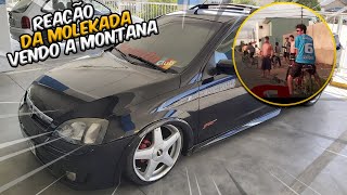 REAÇÃO DA MOLEKADA *VENDO A *MONTANA*😱