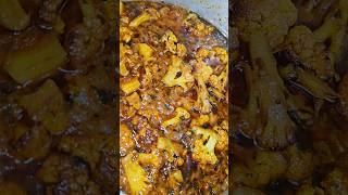 #shorts aloo gobi recipe | gobhi ki sabzi | aloo ki sabji | आलू गोबी की सब्जी #sabji #princy #gobhi