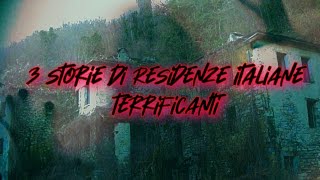 Tre storie di Residenze italiane terrificanti ☠️ #paranormale#casaFerentino#caseScapini#Capriglio