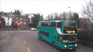 FULL ROUTE VISUAL | Arriva Sapphire 101: Gillingham - Maidstone | 6480 (SN15LNK)