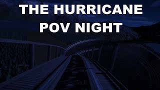 Planet Coaster: The Hurricane RollerCoaster POV Night