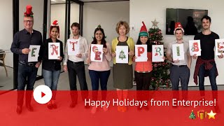 Happy Holidays from Enterprise! 🎄🎁⭐️