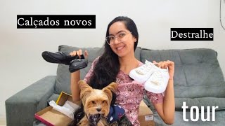 Minimalismo: Tour pelos meus calçados (atualizado) compras e detalhes✨️