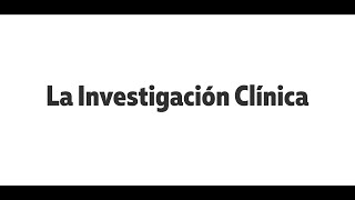 La Investigación Clínica, algunas voces de Red OSMO