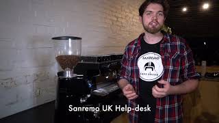 Coffee  running too fast or too slow on your Sanremo Coffee Machine