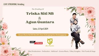 LIVE STREAMING RESEPSI PERNIKAHAN TRISKA & AGUN || KADUAGUNG 13 APRIL 2024