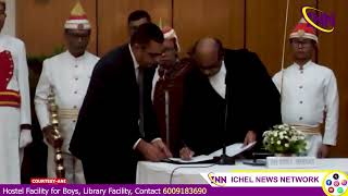 JUSTICE D KRISHNAKUMAR SWORN IN AS 8TH CHIEF JUSTICE OF MANIPUR HIGH COURT