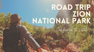 California Utah Road Trip 캘리포니아-유타 트레일러 로드트립 ⛰ Zion National Park [Part 2]