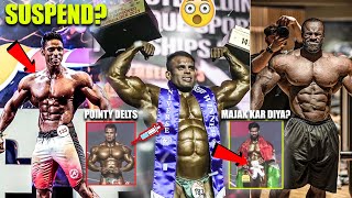 Saravanan Wins Mr World with Pointy Delts?...Nitin Chandila Gold Again, Rahul Suspended? Mumbai Pro