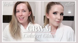 GRWM Concert-Day | Achievable & Wearable Glam Makeup!