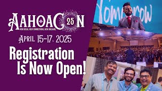 AAHOACON25 Registration is Now Open