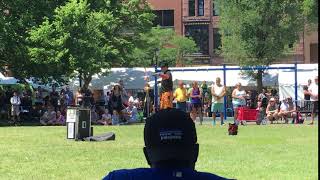 The Fire Guy at Bastille Days in Milwaukee, WI