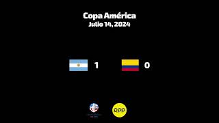 ARGENTINA 1 - COLOMBIA 0 | PARTIDO COMPLETO RPP