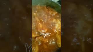 Chicken with Sauce/Macaroni Soup #cookingchannel #shorts #checlementevlog #chicken #macaronisoup