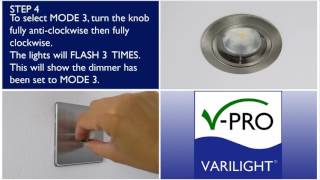 Varilight Pro + Ledison Led Lights - A perfect dimming solution for dimmable LED Lamps