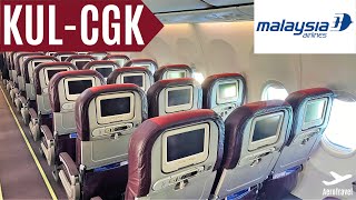 MALAYSIA AIRLINES BOEING 737-800 | KUALA LUMPUR - JAKARTA | TRIPREPORT | QUITE GOOD PRODUCT 4K UHD