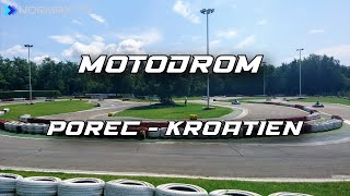 Motodrom Porec Kroatien - Leihkart 13 PS -  Rental Kart